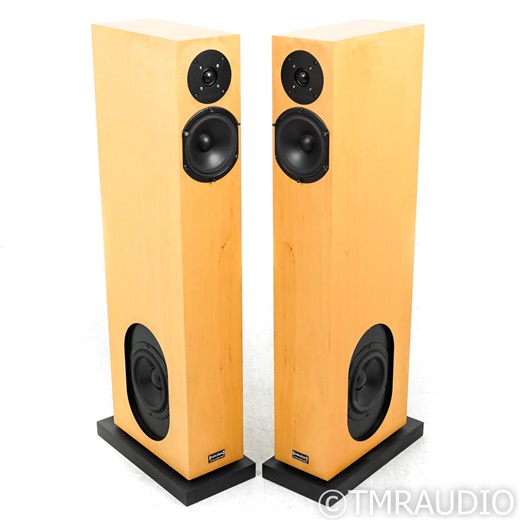 Audio Physic Yara II Superior Floorstanding Speakers; Light Maple Pair