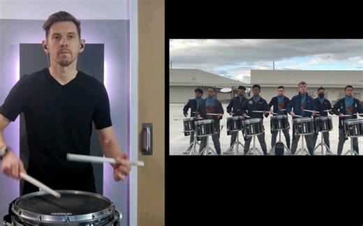 How to play Pulse Percussion 2023 Slams Flam Exercise