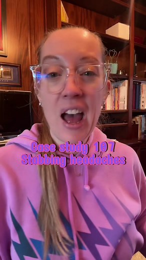 Case Study 107 - Stabbing Headaches: Diagnosis and Treatment Options Explained