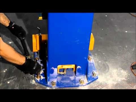 Universalift 9KAC, 2 Post Car Lift, 2 Post Auto Lift, Installation Overview Part 1