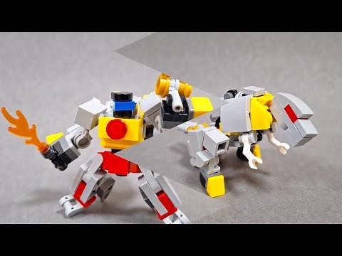 [How To Build] Lego Transformer - Grimlock