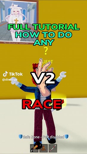 How to Get V2 Race in Blox Fruits Tutorial