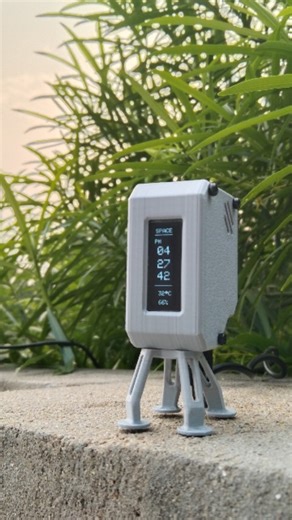 Next Builder on Instagram: "✨ OrbitClock — The Tiny Space-Themed WiFi Desk Clock! 🚀 Designed in @adskfusion powered by the @dfrobot_official Beetle ESP32-C3 and SHTC3 Sensor, this clock brings the beauty of satellite technology right to your desk! 🛰️💫 🧭 Full step-by-step tutorial, design files, and code are available now on @instructables and @hacksterio — check them out to build your own! 💬 Comment "Orbit" below to get the project link! #OrbitClock #NextBuilder #SmartBuild #DFRobot #Autode