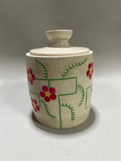 Cosmos Flowers - Handmade Ceramic Catchall Container With Lid - Etsy