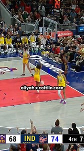 “You’re going to be amazing, because you are amazing!” 🥹🫶 Aliyah Boston and Caitlin Clark, everyone. | Indiana Fever