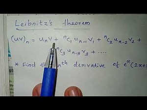 Leibnitz's theorem - problem 1