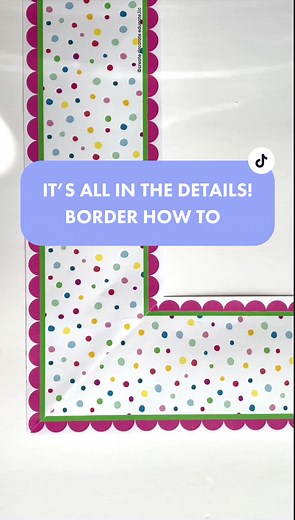 Perfecting Classroom Bulletin Board Borders
