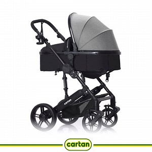 El modelo STL550 viene en 5 variedades de color... ¿vos cuál elegís? ➡Convertible en moisés y asiento. ➡Ideal para hasta 36 meses de edad. Soporta 25 kg. ➡Posee amortiguación en el cuadro y en las ruedas. ➡Cobertor rebatible. Respaldo de asiento reclinable. ➡Incluye cubre pies y mosquitero. Porta objetos inferior. ➡Manillar regulable en altura con lazo de seguridad. ➡Sistema de seguridad arnés de 5 puntos. ➡Materiales de calidad. Ultra liviano (11 kg). | Cartan