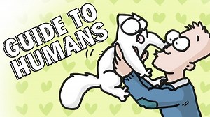 NEW FILM OUT! 'Simon's Cat - Guide to Humans'. What do cats think of us? A handy guide to the inner workings of a cat's mind...😽 Watch below. ⬇️ 🔊 | Simon's Cat