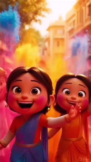 Happy Holi 2026 🎨 Cinematic 3D Color Blast | Dabchickco Motion