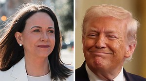 Machado presented Trump with Nobel Peace Prize