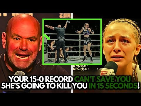 Dana White STUNNED After Smilla Sundell’s Brutal KO — “She’d F*CKING DESTROY Dakota Ditcheva!”