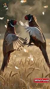 Common Pheasant — Beautiful but Dangerous Fighter
