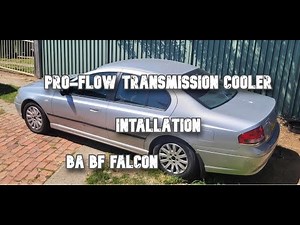 BA Falcon Proflow Trans Cooler Install