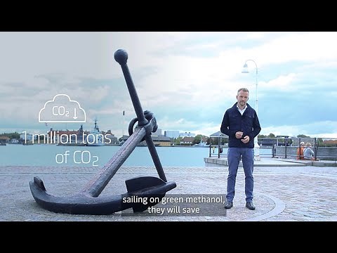 Maersk Decade of Action - Decarbonisation with 8 large ocean-going vessels.