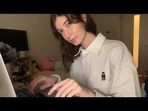ASMR interviewing you (lots of typing)