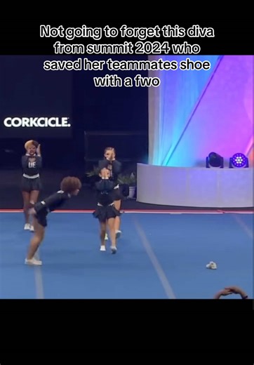 Stunning Front Walkover by Cheerleader at Summit 2024
