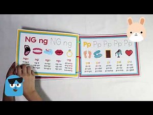 Laminated Abakada Reading Chart for Toddlers and Preschoolers (Filipino Book)