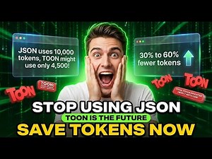 JSON is DEAD for LLMs? Introducing TOON: Save 60% on Tokens & Boost AI Speed!