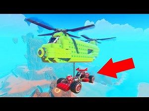 BUILDING A CAR LIFTING HELICOPTER! (Trailmakers)