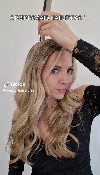 2 WEDDING HAIR IDEAS 🕊💍✨️ #hairstyle #coiffure #updo #updohairstyle #chignon #weddingupdo #weddinghair #weddinghairstyle #weddinghairtutorial #weddinghalfuphalfdown