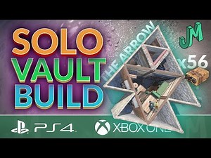 Solo Vault Base 🛢 The Arrow 🎮 Rust Console Base Design