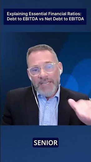📊 Debt to EBITDA vs. Net Debt to EBITDA Explained in 60 Seconds!