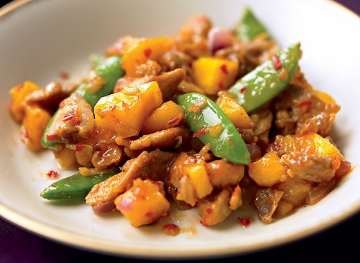 Chili-Mango Chicken Stir-Fry Recipe