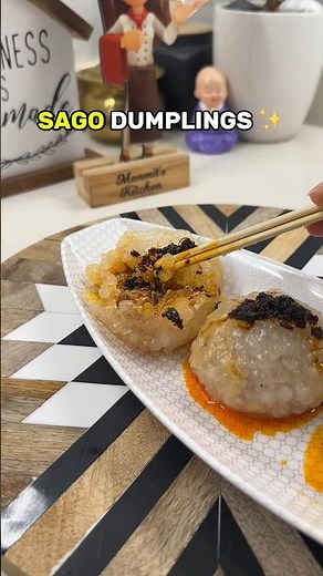 Sago Dumplings That Melt in Your Mouth 🤤