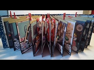1. Adventskalender aus Actionmaterial - Tutorial/DIY