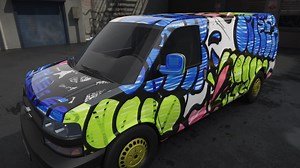 Graffiti Wrap Films | Graffiti Vinyl Wraps