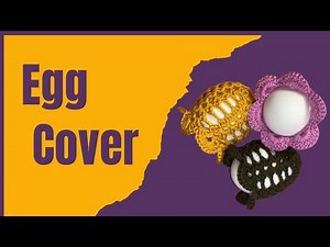 Easy Easter Egg Covers(Crochet For Beginners)