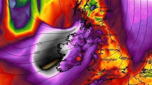 Storm Goretti ‘glancing swipe’ alert amid 8-hr warning & 'likely snow' update