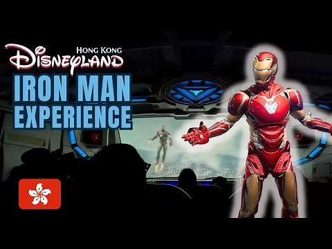 Iron Man Experience FULL RIDE at Hong Kong Disneyland