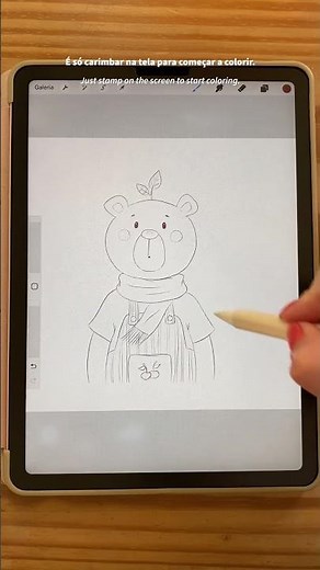 Artes para colorir no digital