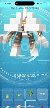 Nacli evolution #pokemon #nacli #naclstack #garganacl #pokemongo #pokemongo