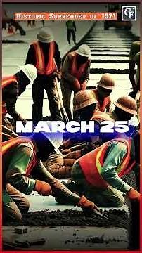 Historic Surrender of 1971 | 93,000 Pakistani Troops Lay Down Arms