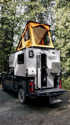 The Olympic Hardwall is built for your full-sized trucks and travelers that’re ready for off-grid missions without the bulk. Lightweight, solar-ready, and packed with modular features - it just makes sense 🫡 Hit our YouTube for the full 2025 camper tour and see why you keep spotting this rig in the wild. #campertour #rooftoptent #truckcamper #4x4offroad | Scout Campers