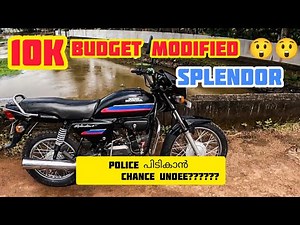 10k budget modified splendor 😲 | splendor modified | splendor modified Kerala | hero honda splendor