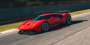 The Ferrari P80/C Is a Track-Only Homage to 1960s Prototypes