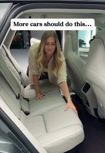Volvo EX60 Built-In Heated Booster Seats!