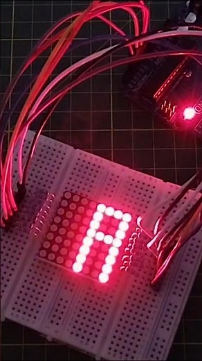 💡 Cómo crear y Programar tu propio Matrix LED 8x8 desde cero🔥 #arduino #experimentos