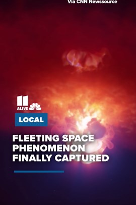 Space phenomenon finally captured