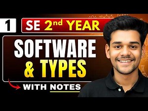 Lec 1 : Software & Types | Software Engineering | BTech 2nd Year