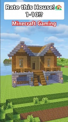 Easy Starter Base and Minecraft Starter House #minecraft #minecraftbuild