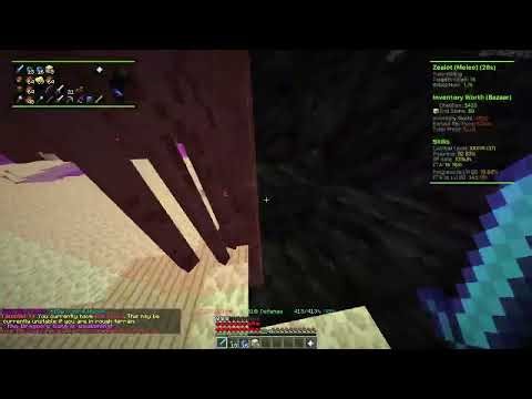 Hypixel Skyblock Taunahi Zealot Macro