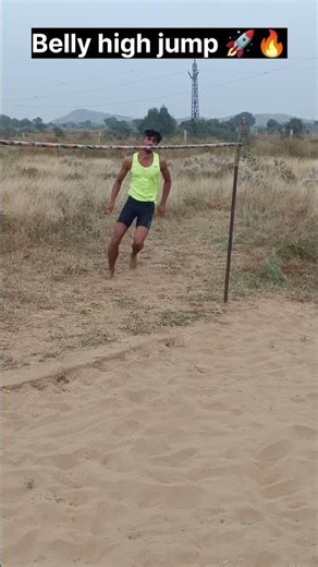 Belly High Jump 🚀🔥 ‪@Pardeep_hj_dot‬#shorts