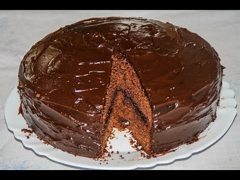 Moist and fluffy chocolate cake The best chocolate cake in the world
