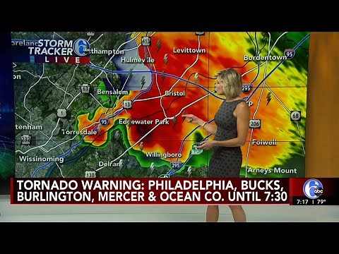 Tornado Coverage | 6ABC | July 29, 2021