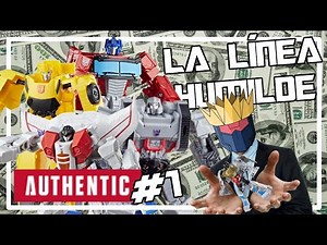 Transformers Authentics Wave 1 - La Línea Humilde
